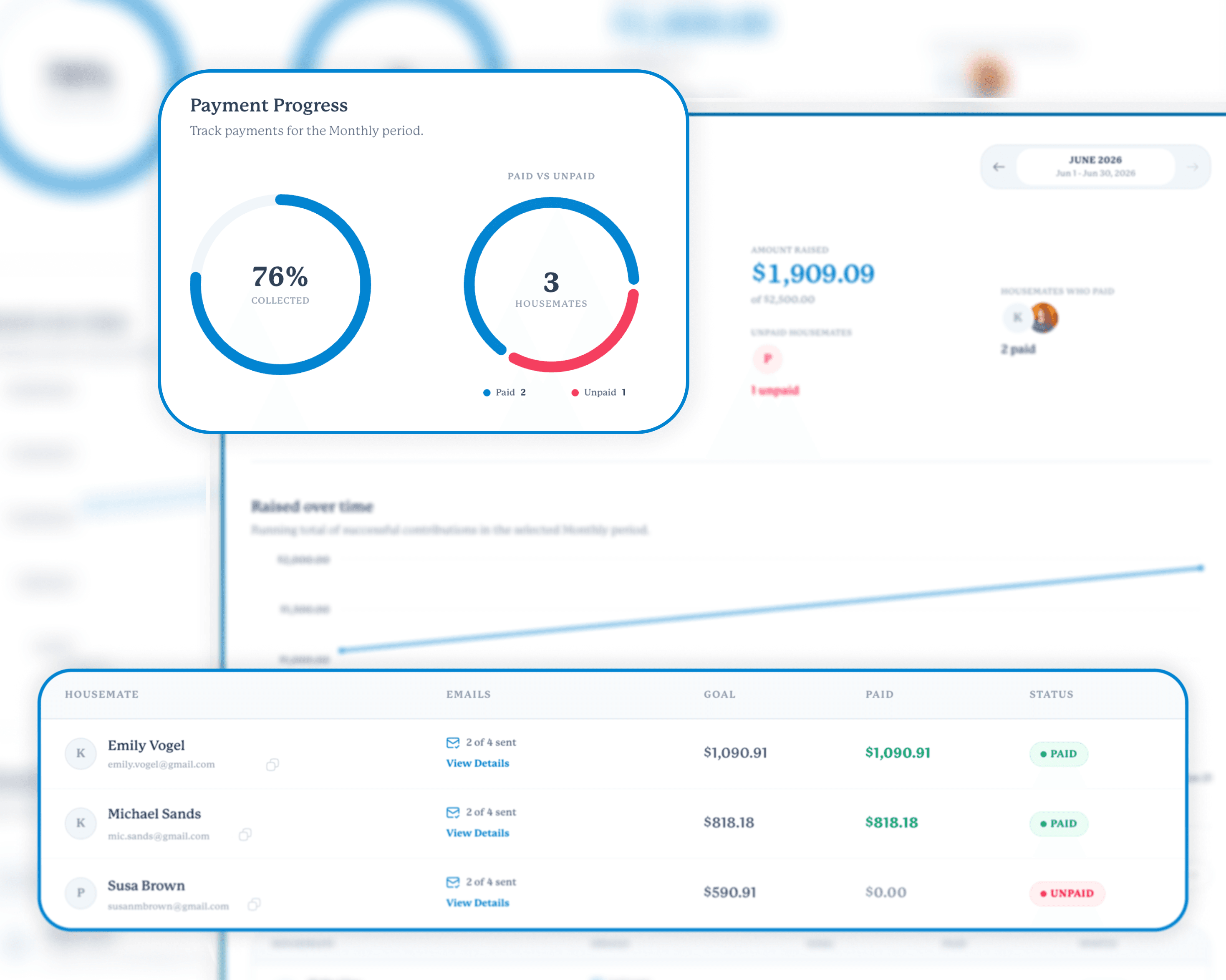 Track everything in one place.
